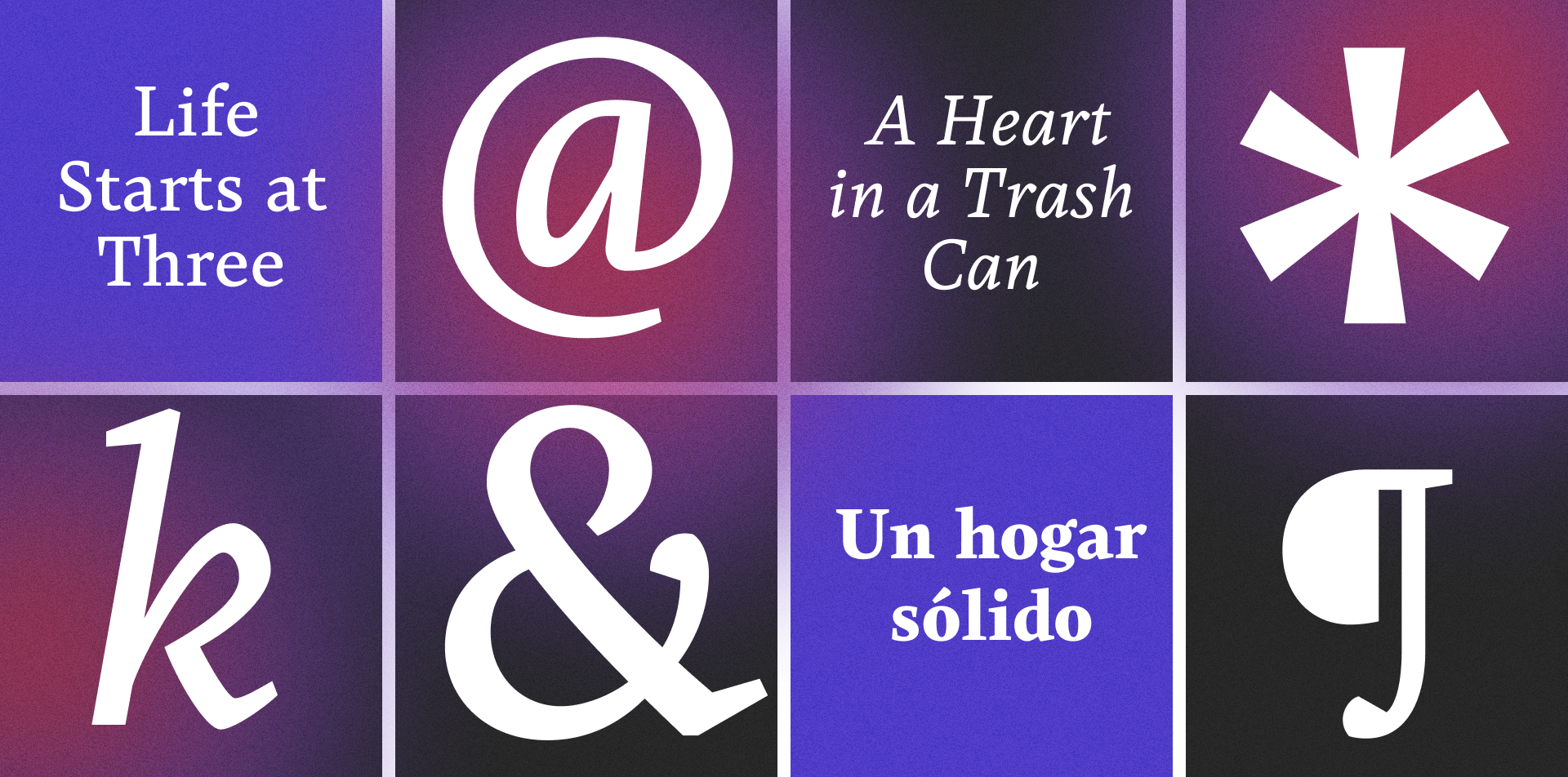 Umbral — caracteres especiales